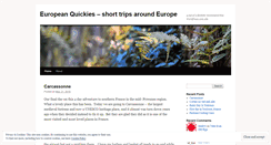 Desktop Screenshot of europeanquickies.wordpress.com