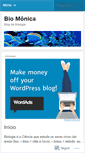 Mobile Screenshot of biomonica.wordpress.com