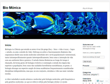 Tablet Screenshot of biomonica.wordpress.com