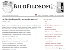 Tablet Screenshot of bildfilosofi.wordpress.com