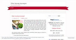 Desktop Screenshot of obatanyanganyangann.wordpress.com
