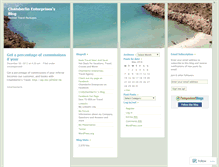 Tablet Screenshot of cindychamberlin.wordpress.com