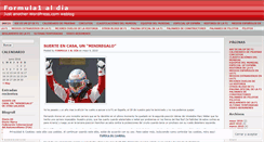 Desktop Screenshot of formula1aldia.wordpress.com