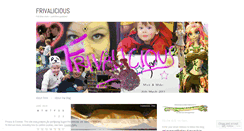 Desktop Screenshot of frivalicious.wordpress.com