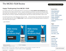 Tablet Screenshot of microfilmreview.wordpress.com