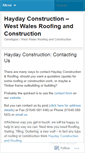 Mobile Screenshot of haydayconstruction.wordpress.com