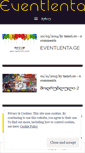 Mobile Screenshot of eventlenta.wordpress.com