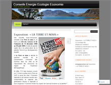 Tablet Screenshot of conseilsenergie.wordpress.com