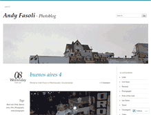 Tablet Screenshot of andyfasoli.wordpress.com