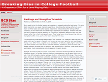 Tablet Screenshot of ncaafbsfootball.wordpress.com