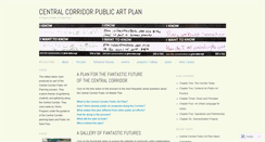 Desktop Screenshot of centralcorridorart.wordpress.com