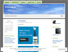 Tablet Screenshot of duniakisah.wordpress.com