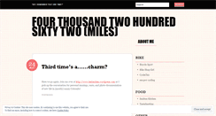 Desktop Screenshot of fourtwosixtwo.wordpress.com