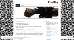 Desktop Screenshot of pissblog.wordpress.com