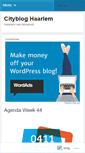 Mobile Screenshot of citybloghaarlem.wordpress.com