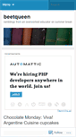 Mobile Screenshot of beetqueen.wordpress.com