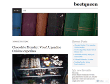 Tablet Screenshot of beetqueen.wordpress.com