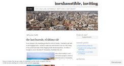 Desktop Screenshot of lizroselo.wordpress.com