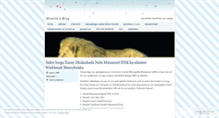 Desktop Screenshot of mowliid.wordpress.com