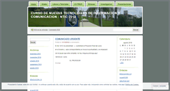 Desktop Screenshot of ntic2010.wordpress.com