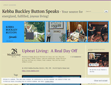 Tablet Screenshot of kebbabutton.wordpress.com