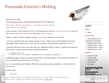 Tablet Screenshot of fernandoacorreia.wordpress.com