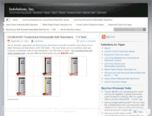 Tablet Screenshot of indolutions.wordpress.com