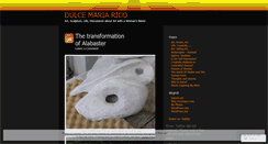 Desktop Screenshot of dulcemariarico.wordpress.com