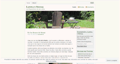 Desktop Screenshot of latinaysocial.wordpress.com