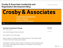 Tablet Screenshot of crosbyandassociates.wordpress.com