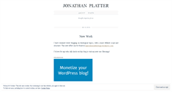 Desktop Screenshot of jmplatter.wordpress.com
