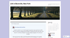 Desktop Screenshot of boonvillebeat.wordpress.com