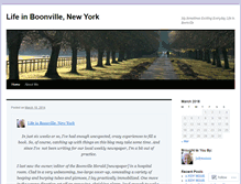 Tablet Screenshot of boonvillebeat.wordpress.com