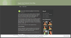 Desktop Screenshot of oecoskin.wordpress.com