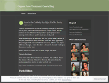 Tablet Screenshot of oecoskin.wordpress.com