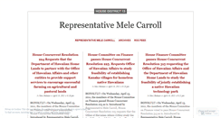 Desktop Screenshot of melecarroll.wordpress.com