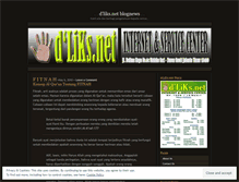 Tablet Screenshot of dliksnet.wordpress.com