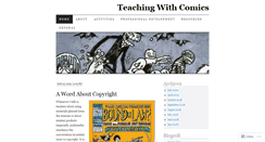 Desktop Screenshot of comicteacher.wordpress.com