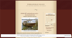 Desktop Screenshot of pihkanokka.wordpress.com