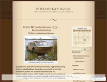 Tablet Screenshot of pihkanokka.wordpress.com