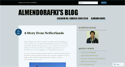 Desktop Screenshot of almendorafki.wordpress.com