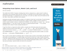 Tablet Screenshot of mathmation.wordpress.com