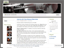 Tablet Screenshot of naturallysharp.wordpress.com