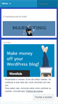 Mobile Screenshot of blogmkt.wordpress.com