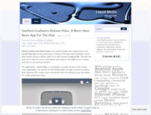 Tablet Screenshot of liquidtv.wordpress.com