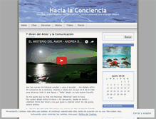 Tablet Screenshot of hacialaconciencia.wordpress.com