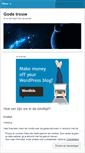 Mobile Screenshot of godstrouw.wordpress.com