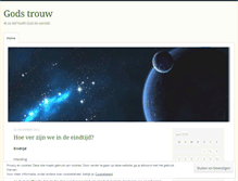 Tablet Screenshot of godstrouw.wordpress.com