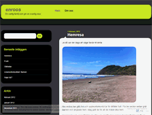 Tablet Screenshot of enroos.wordpress.com