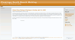 Desktop Screenshot of flamingosouthbeach.wordpress.com